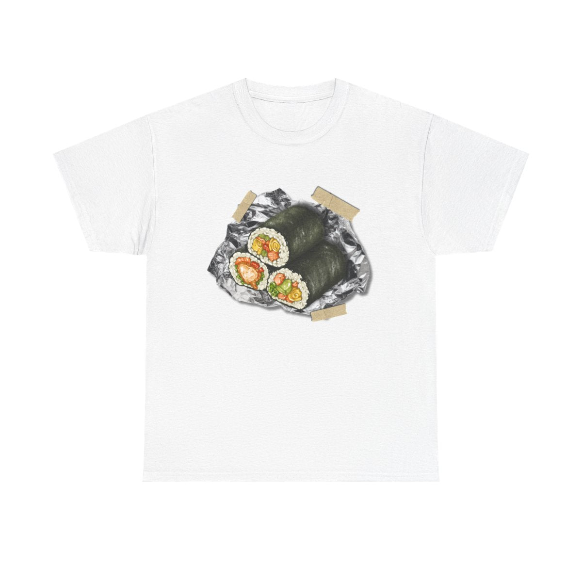 Unisex Heavy Cotton Tee Sushi