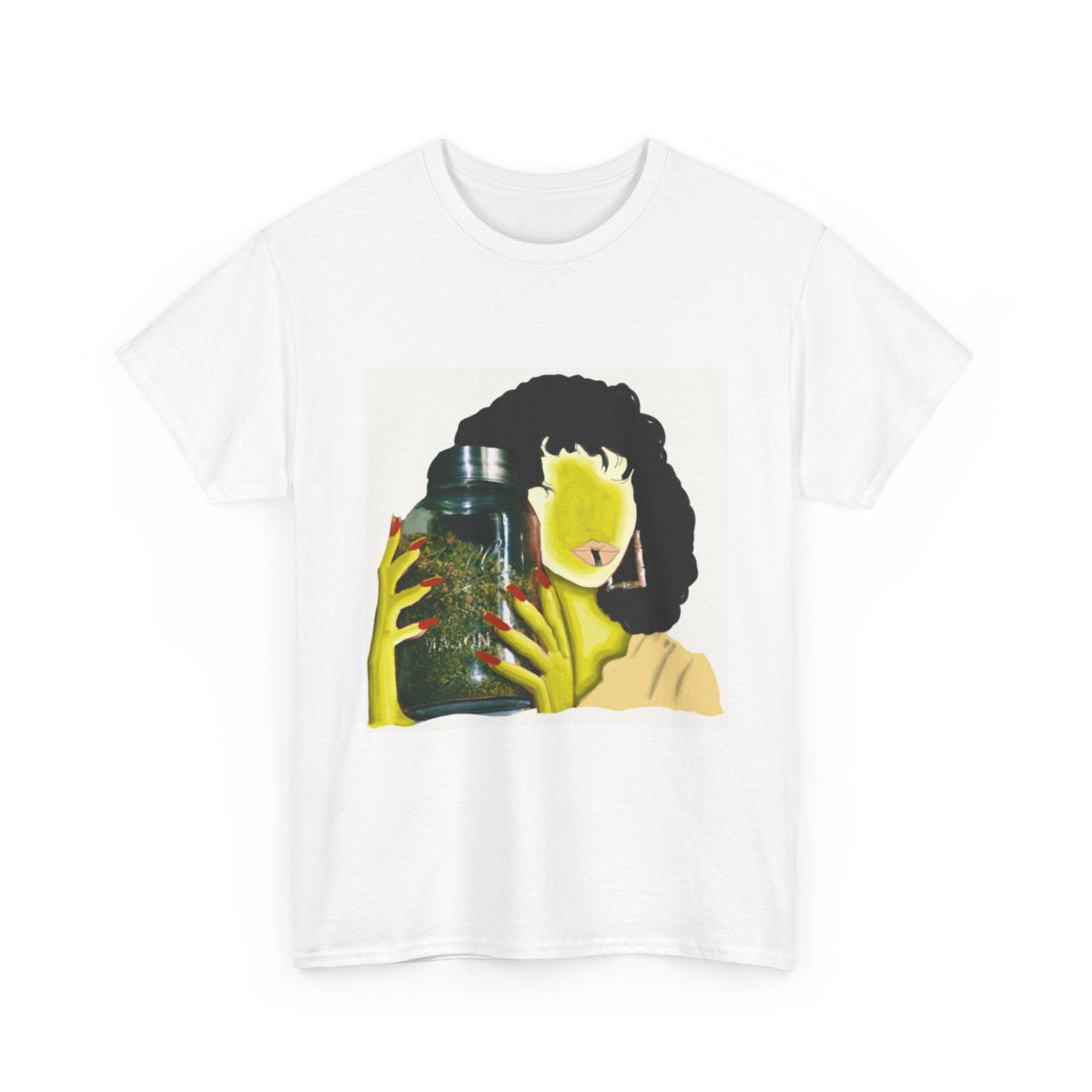 Unisex Heavy Cotton Tee Alien Gyal