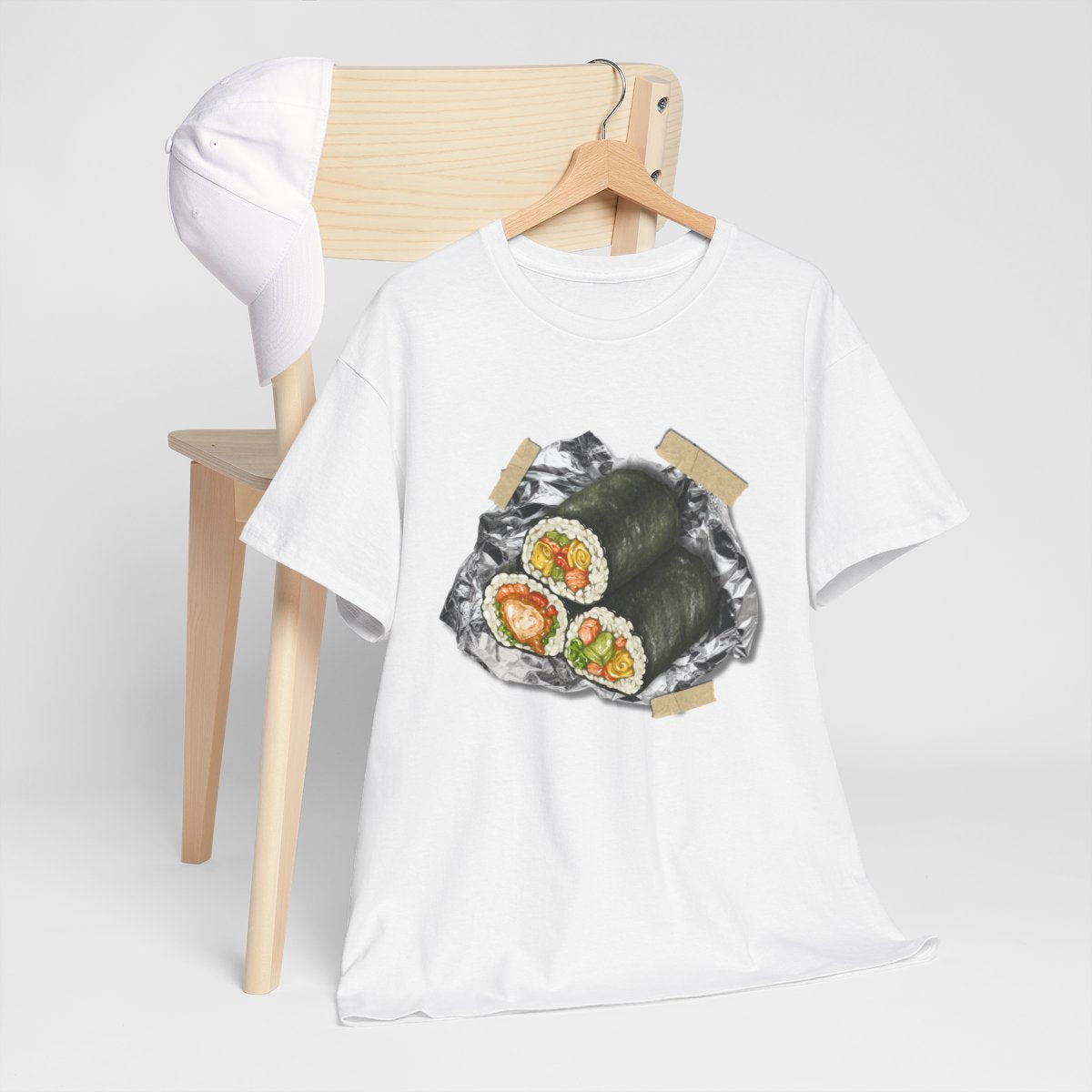Unisex Heavy Cotton Tee Sushi